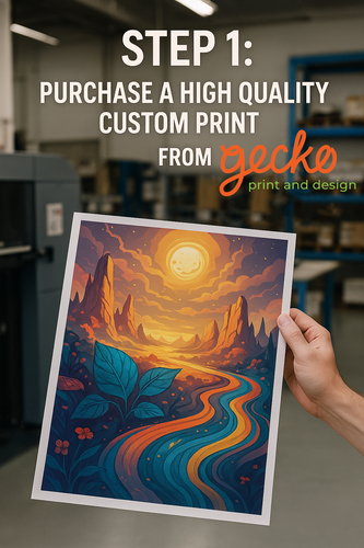 20 custom 1200 DPI Poster Prints Personalized Custom Your Own Image Design 13x19 - Picture 3 of 8