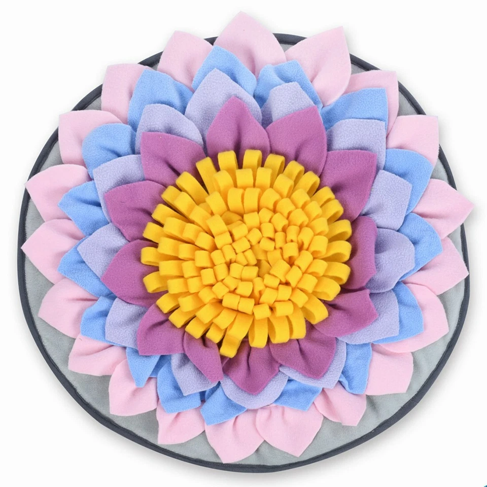 Hund Schnüffelteppich Katze Futtermatte Trainingsmatte Haustier Puzzle Spielzeug - Bild 2 von 4