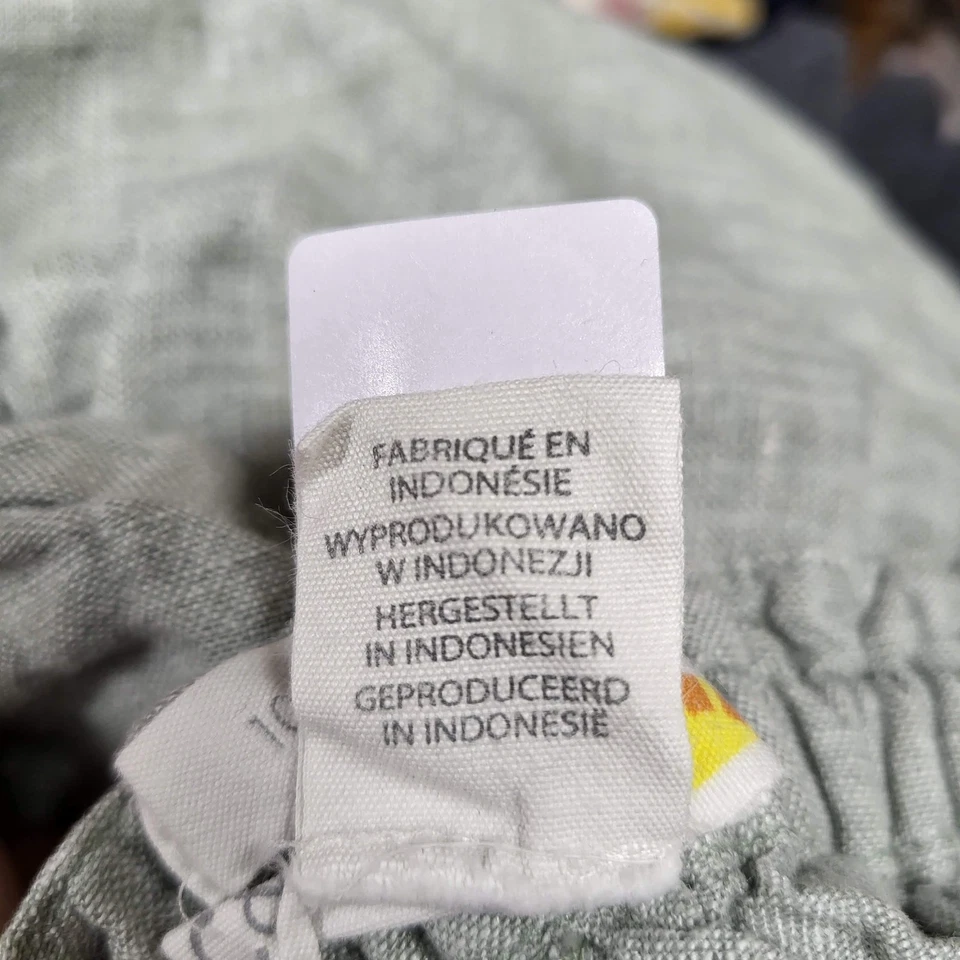 Pantalones Cortos C&C California Mujer M Verde Claro 3" Entrepierna Foto 3 de 4