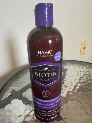Hask Biotin Boost Thickening Conditioner Biotin Collagen Sulfate-Free 12 fl oz
