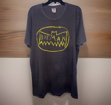 RARE VTG Junk Food Batman Shirt XL Made in USA The Internship Movie Grail Y2K