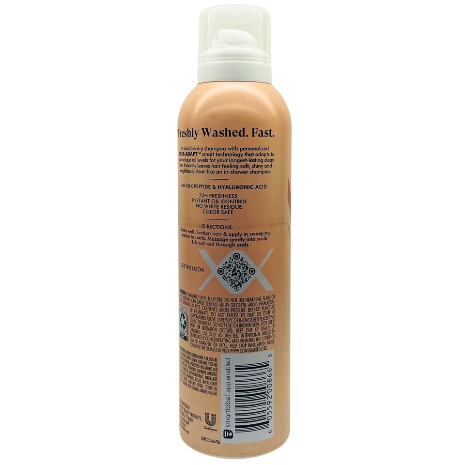 Nexxus Advanced Invisible Clean Flexx-Adapt Dry Shampoo 5 oz (1 Pack) – New - Image 2 of 2