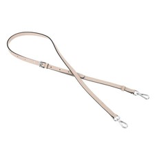 Leather Adjustable Replacement Bag Straps, Pink, Silver Buckle
