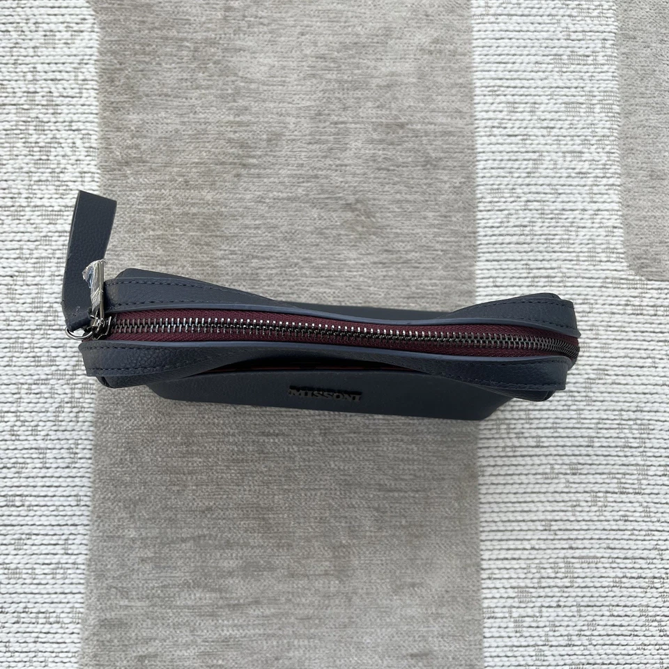 Missoni Blue Makeup Pouch Travel Clutch Bag - Image 2 of 4