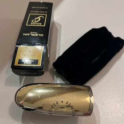Guerlain Rouge G, Lipstick Case, 2022 Christmas limited edition, Mirror, Gold