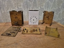 Antique French Carriage Clock  Movement Parts Dial Ex Clocmakers parts A1