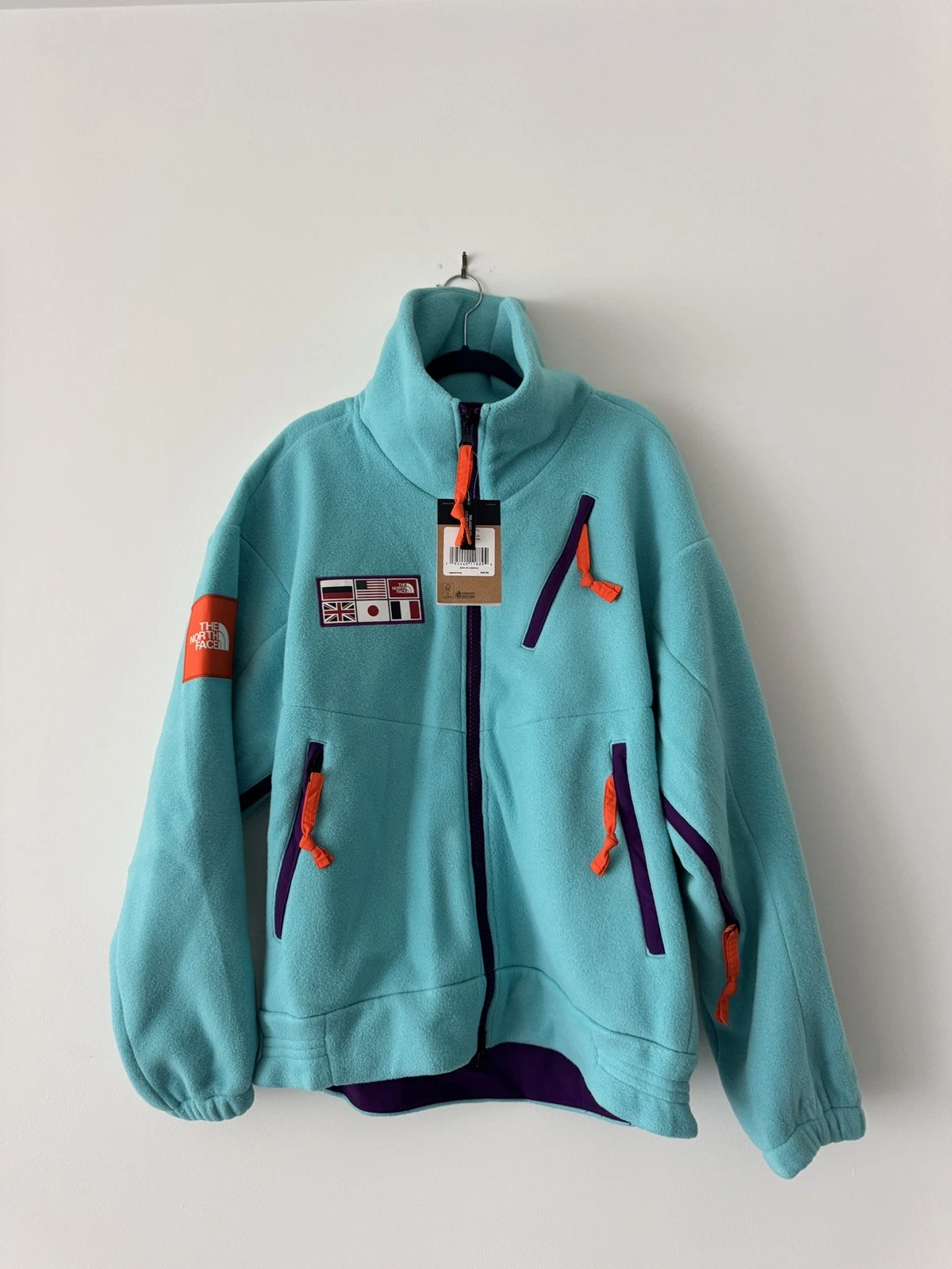 The North Face TAE Trans-Antarctica 1990 Expedition Fleece Jacket - Blue L - product detail image 1