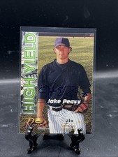 2001 Royal Rookies Jake Peavy Rookie On Card Auto Autograph #484/3995. rookie card picture