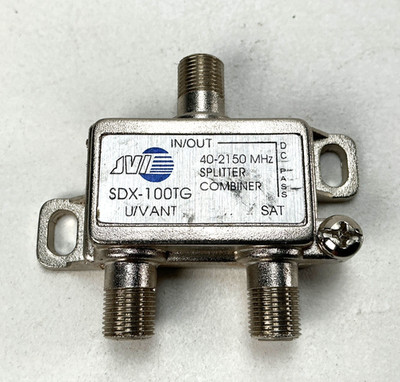 Vintage JVI SDX-100TG SAT/Antenna Splitter Combiner Diplexer 40-2150MHz