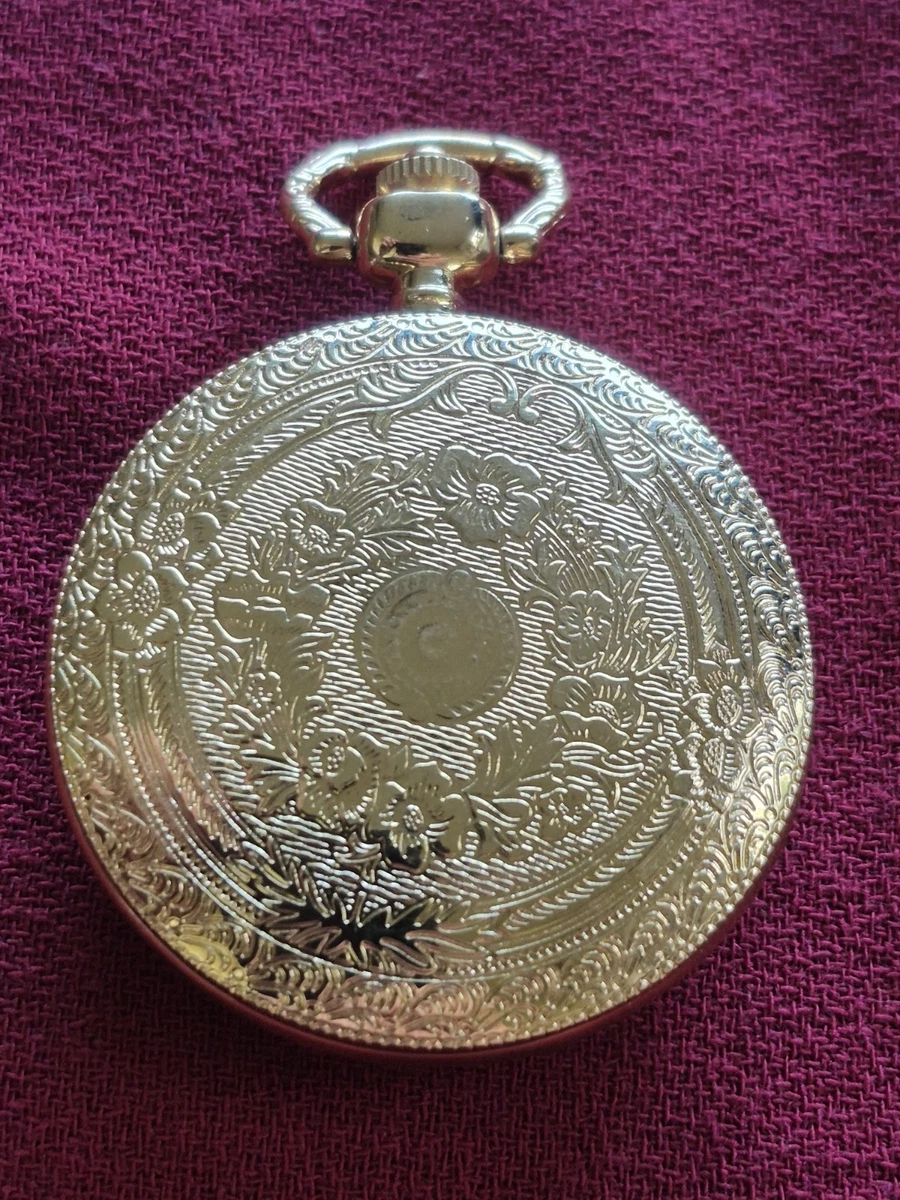 Reloj Bolsillo Hunter Sekonda Completo, Cuarzo.Necesita Batería Nueva.