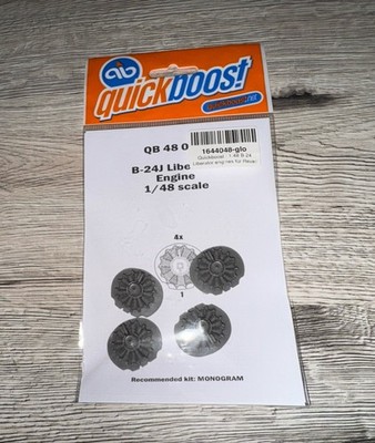 Quickboost QB48048 B-24J Liberator Engines für Monogram Kit 1:48
