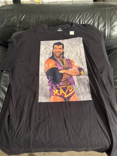 Camiseta Razor Ramon WWE Legends nueva con etiqueta XL lucha libre Salón de la Fama Scott Hall - Imagen 2 de 3
