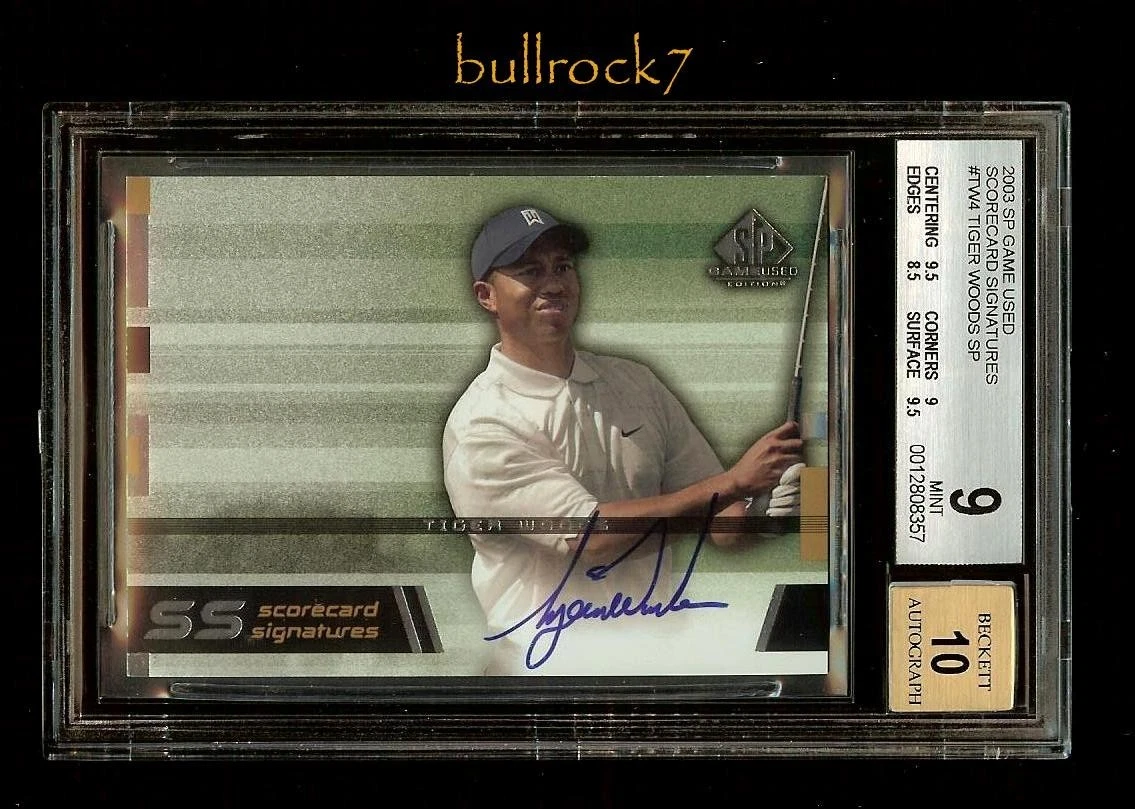 2003 SP Game Used Edition - Tiger Woods #SS-TWS for sale | eBay
