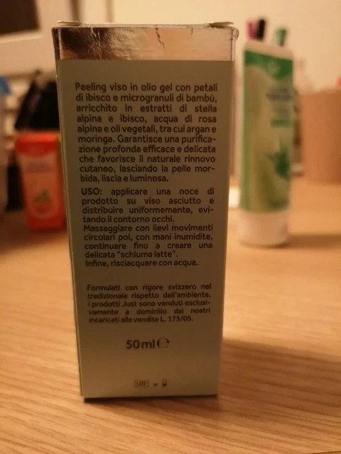 Olio Gel Peeling Just In Fiore Infiore 50ml Prodotti Nuovi  - Immagine 2 di 3