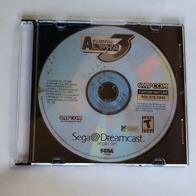 Street Fighter Alpha 3 Sega Dreamcast Disc Only *Tested*