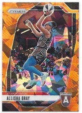2024 Panini Prizm Orange Ice Prizm - Allisha Gray