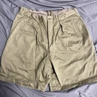 Vintage 60s US Military Shorts Cotton Twill Khaki Uniform Waist 31 Vietnam USA