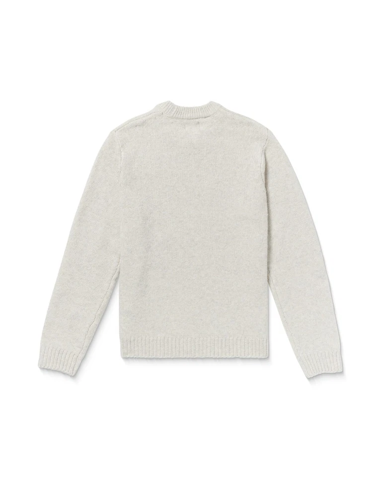 VOLCOM - Mens Edmonder Sweater - Dirty White - Casual Long Sleeve Jumper - Image 2 of 4