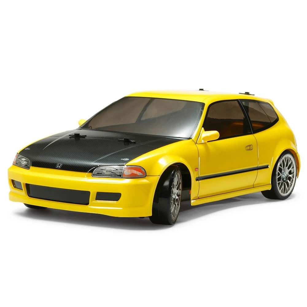 Tamiya Yellow Brushed Hobby RC Car, Truck & Motorcycle Models