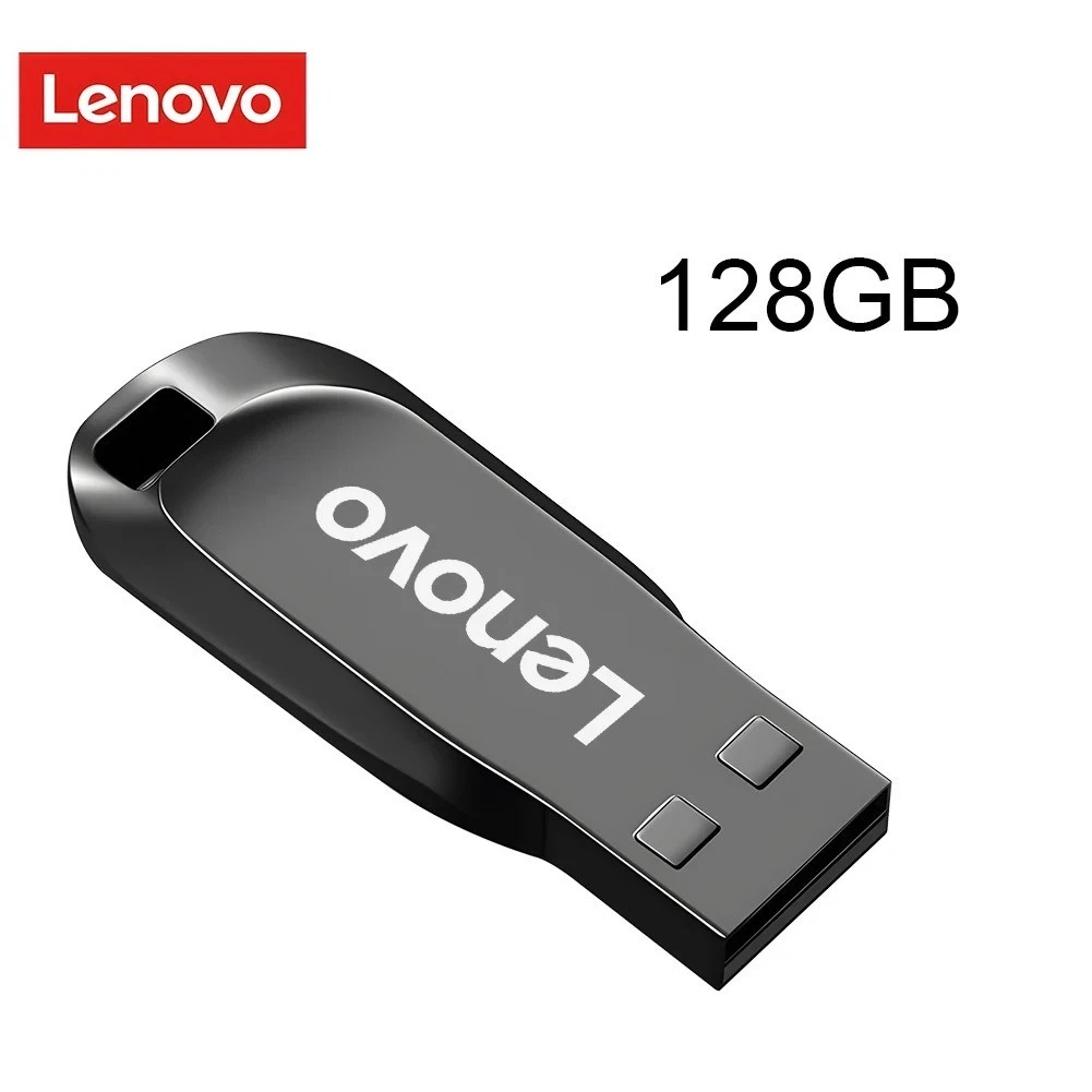 Lenovo Pen Drive 2TB USB 3.0 High Speed Metal Pendrive Durable Data Transfer 1TB