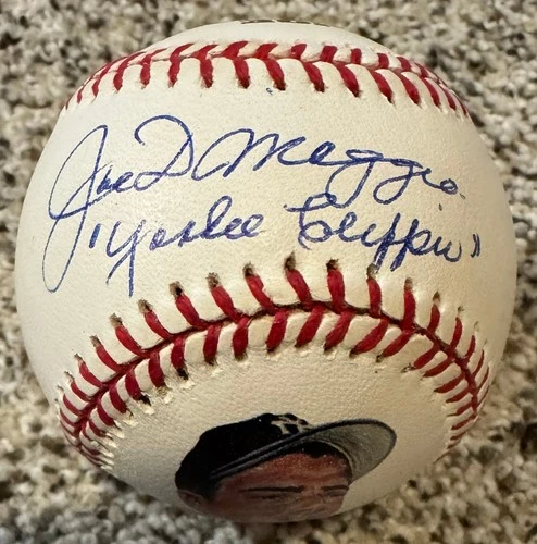 Joe Dimaggio Yankee Clipper Signed Autographed Official Baseball PSA/DNA