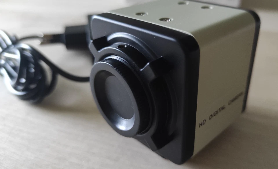 Industrielle Video Mikroskop Kamera 1/3 Zoll Sensor von Sony, C-Mount - Bild 2 von 4