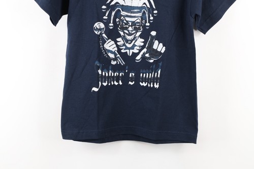 Vintage 90s Streetwear Boys Medium Spell Out Jokers Wild Short Sleeve T-Shirt - Picture 3 of 9