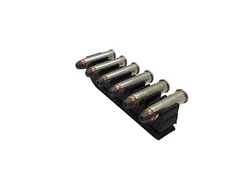 4, 6, 10 or 12 Tactical .357 357 Cal AMMO HOLDER Vest / Belt Clip Magnum Rounds