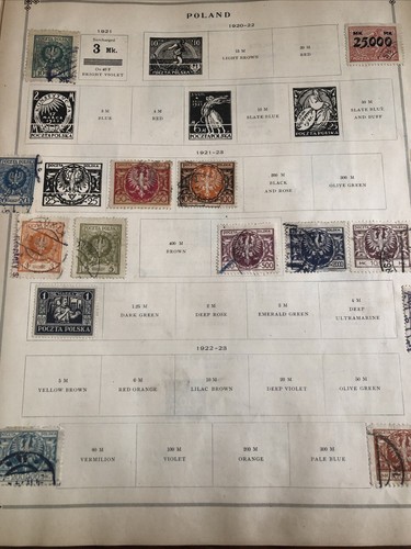 International Junior Postage Stamp Album (1924) Scott, 1750+ Stamps NR - Picture 7 of 24