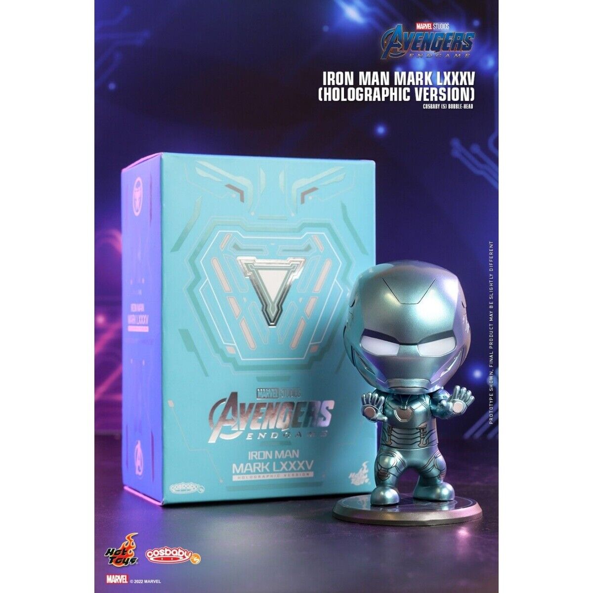 Iron Man Mark LXXXV Holographic Avengers Endgame Cosbaby Hot Iron Man Mark LXXXV Holographic Avengers Endgame Cosbaby Hot