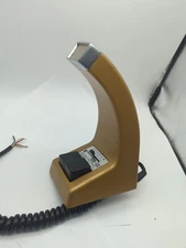 RECOTON VINTAGE CBM- 430 HAM RADIO BASE STATION MICROPHONE GOLD TONE UNTESTED