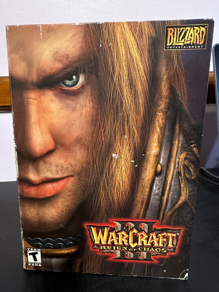 WARCRAFT Ⅲ REIGN OF CHAOS 海外版 Blizzard WarCraft III Reign of Chaos v1.00 (Win98MacG3)(2002