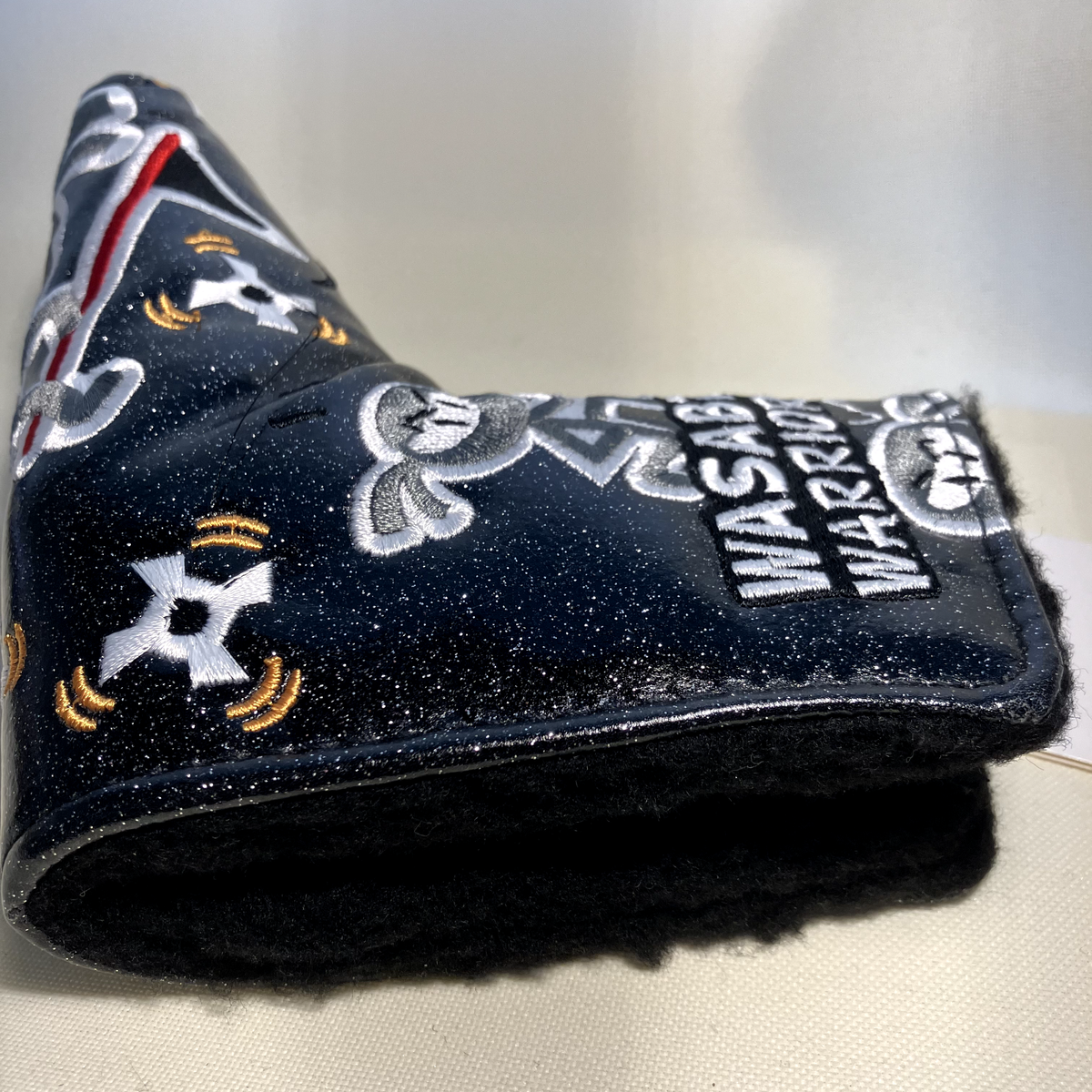 【未使用】SCOTTY CAMERON☆ワサビ忍者バッグタグ& Pディスク WASABi WARRIOR Black スコッティキャメロン(SCOTTY CAMERON