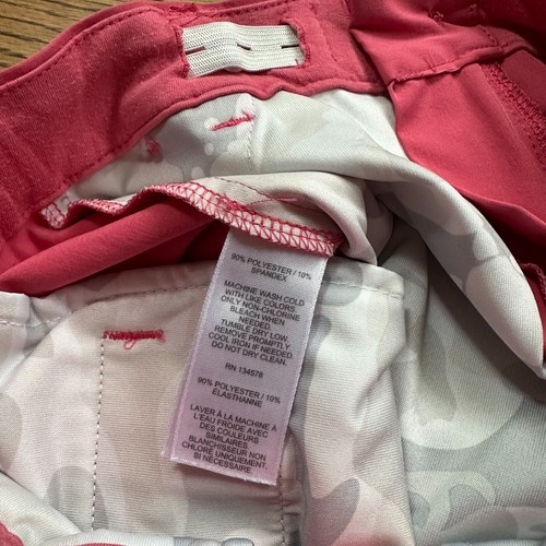 Vineyard Vines Boys 12 Performance Shorts 8” Salmon Pink Coral Red - Picture 5 of 5
