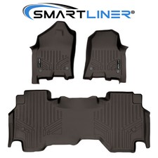 Smartliner Custom Fit Floor Mats 2 Row Liner Cocoa 2019-2024 Ram 1500 Quad Cab Smartliner Custom Fit Floor Mats 2 Row Liner Cocoa 2019-2024 Ram 1500 Quad Cab