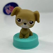 BOXER DOG #McDonalds - Authentic Littlest Pet Shop - Hasbro LPS