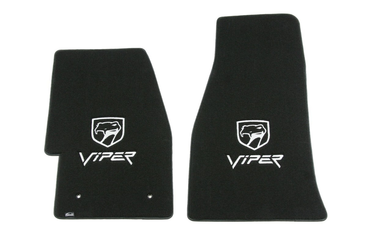 LLOYD MATS Velourtex FRONT FLOOR MATS silver logos 1999 to