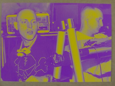 POPKARTE feat. ORBITAL , 11x15cm Grußkarte #abs