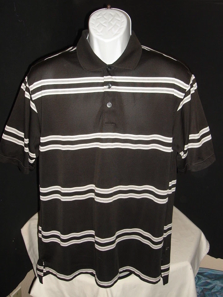 LOTE 10 - CAMISAS POLO ADIDAS CLIMACOOL, PUREMOTION, CLIMALITE POLI S/S TAMANHO. L - Imagem 4 de 4