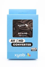 XYAB AV to HDMI Converter Full HD 1080p 720p Brand New In Box Retro Gaming Great