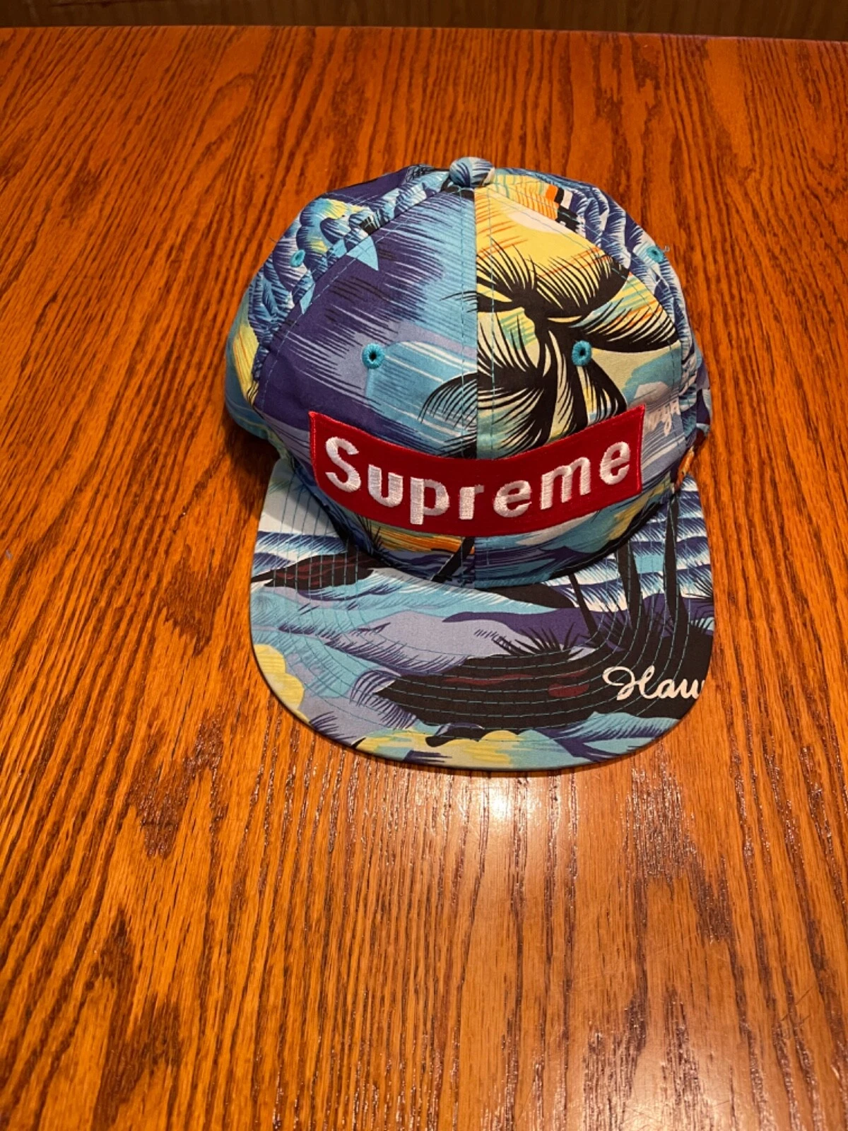 Casquette snapback Supreme Hawii Aloha 6 panneaux