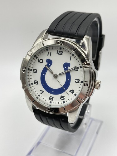 Game Time Vintage Y2K NFL Indianapolis Colts Men’s Resin Band Watch Sporty - Picture 3 of 12