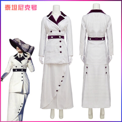 Cosplay Titanic Rose DeWitt Bukater Kleider Halloween Karneval Anzüge Kostüme