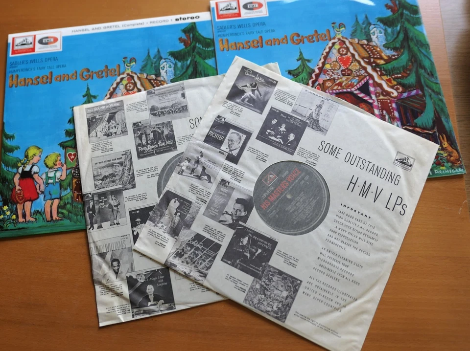 CSD 1576-77 Humperdinck Hansel and Gretel 2LP HMV Stereo + inners NM - Image 4 of 4