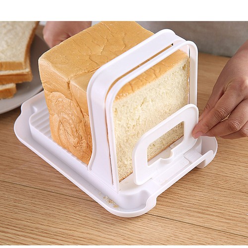 Bread Slicer Cutting Slicing Guide Cutter Kitchen Tool Maker Toast Sandwich Mold - Picture 5 of 8