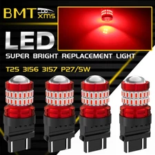 4x WT21W/7W LED Brake Lights Taillight Bulbs for 2021+ Ford Maverick Bronco F150