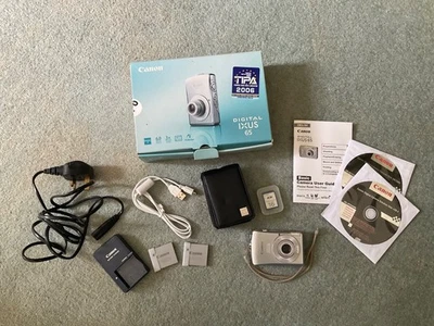 Canon Digital IXUS 65 6.0 Mega Pixel Camera - Image 1 of 4