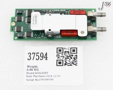 37594 AGILENT PCB, GENERATOR BOARD ASSY 81110-66507