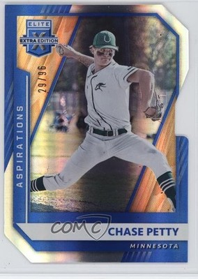 2021 Panini Elite Extra Edition Aspirations Die-Cut /96 Chase Petty #26 1ss7
