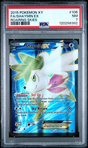 Shaymin-EX graded PSA 7 for sale on eBay